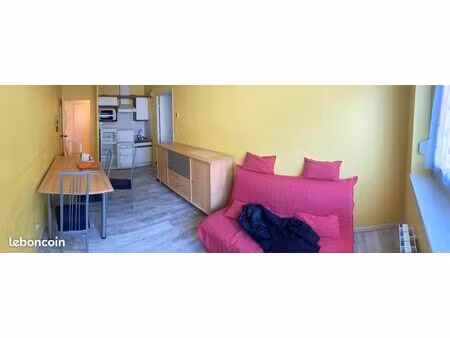 f2 meublé lumineux  résid proche lycée  37m2