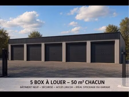 à louer - box de stockage / local de 50m2
