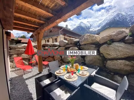 bel appartement de 102 m² aux houches avec terrasse