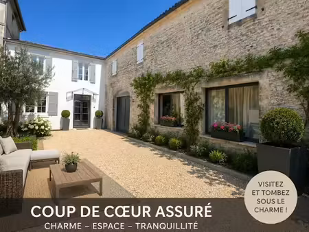 vente maison 4 pièces 110 m² à authon-ebéon (17770)  239 000 €