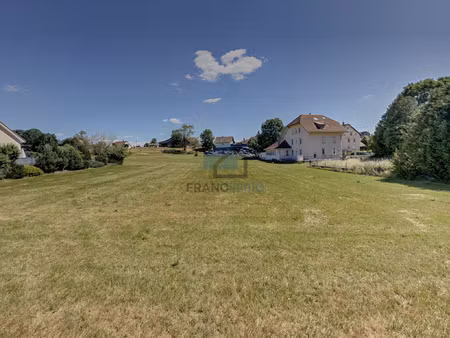achat terrain 1 396m² charquemont 25140
