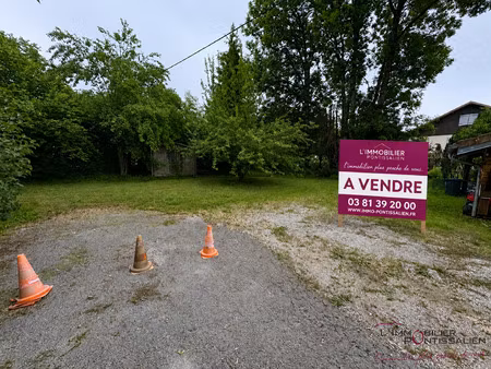 achat terrain 496m² pontarlier 25300