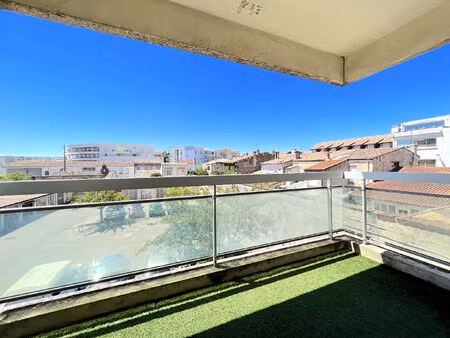 a louer appartement 2 pieces avec balcon - secteur bordeaux quartier nansouty