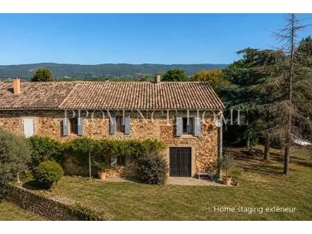 a vendre maison de caractère avec dépendances à rénover roussillon luberon provence