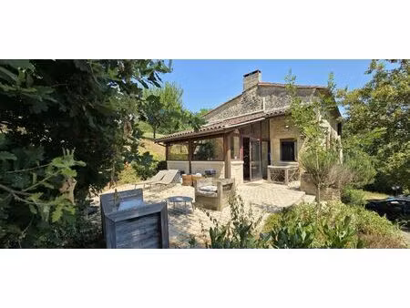 sublime maison atypique en pierre et moellons de 8 pièces avec piscine et jardin paysager 