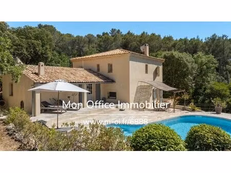 référence : 6888-nfi - mas provençal de charme  au calme  piscine et double garage