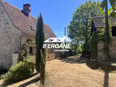 vente maison 3 pièces 123 m² à lissac-et-mouret (46100)  267 750 €