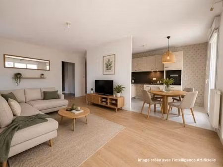 à découvrir sans tarder ! superbe t4 avec grand balcon  2 garage
