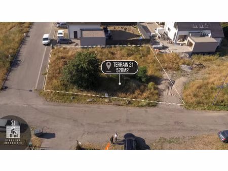 terrain viabilisé de 528 m² à cernay ? lot n°21 au hameau du piémont ii