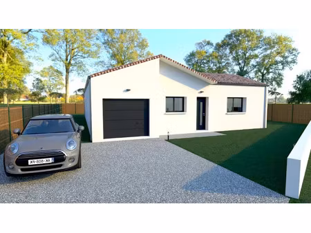 vente maison neuve 5 pièces 108 m² à longeville-sur-mer (85560)  332 000 €