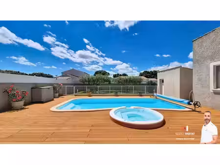 villevieille villa t6 de 130m2 sur 800m2 de terrain avec pis