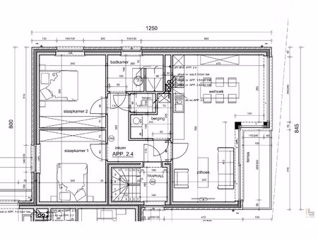 appartement te koop in kluisbergen met 2 slaapkamers
