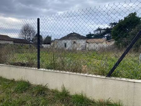 vente terrain 1154 m² daignac (33420)