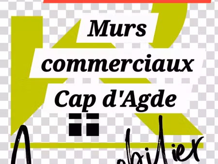 vente commerce 50 m² agde (34300)
