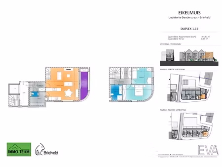 appartement te koop in liedekerke met 2 slaapkamers