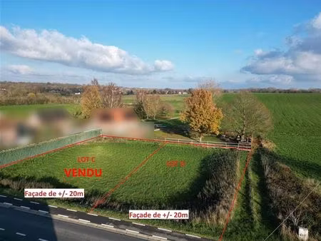 terrain à vendre à chaussée de namur incourt (vbe44864)