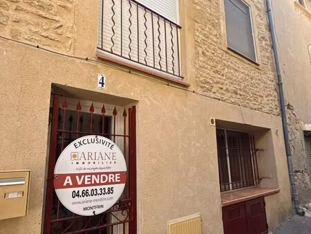 maison de village en pierre apparente  sernhac