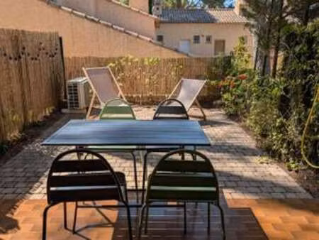location appartement t1 meublé à saint-cyr-sur-mer (83270) : à louer t1 meublé / 21m² sain