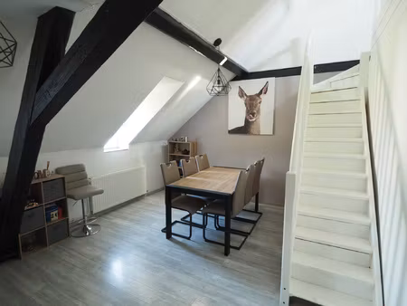 secteur giromagny appartement t2/3 en duplex à vendre