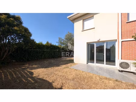 aucamville maison duplex t4 grand jardin - garage- petite copro de 4 maisons
