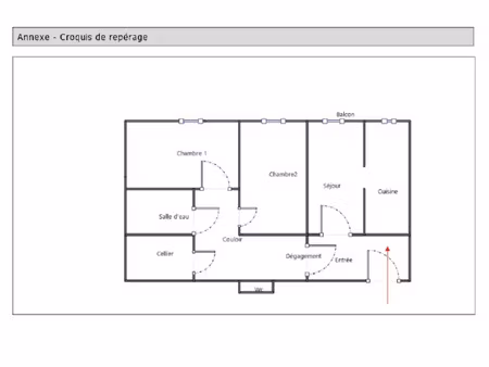 vente appartement 3 pièces 71.21 m² à taverny (95150)  214 000 €