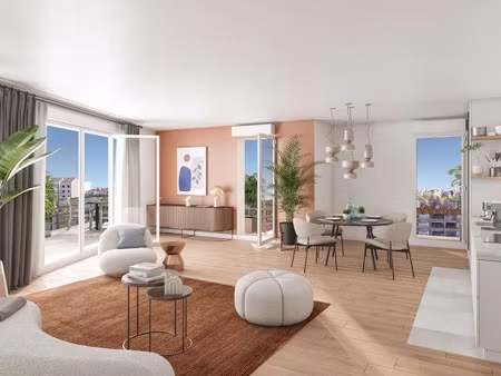 vente appartement 4 pièces 80 m² à louvres (95380)  297 400 €