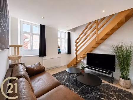 duplex à louer à rue cambron 37/23 tournai (vbe45272)