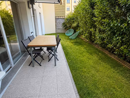 tinqueux appartement t3 dans immeuble récent avec jardin et