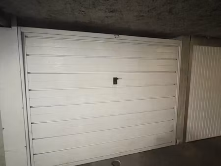 garage en sous-sol