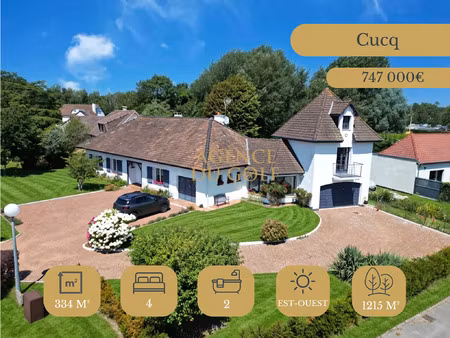 vente maison 4 pièces 334 m² cucq (62780)
