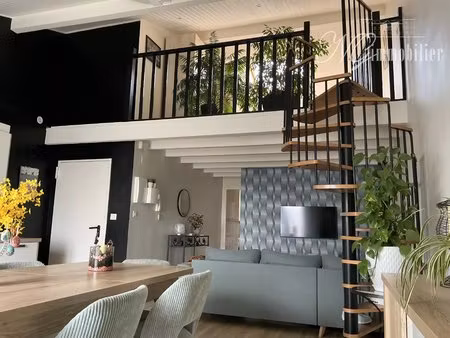 appartement coup de cœur – esprit loft avec mezzanine et volumes exceptionnels