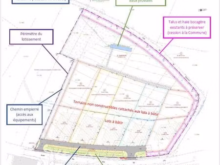 parcelle de terrain a batir de 12.000m² avec permis d amenager accepte