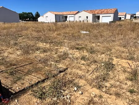 en vente terrain non constructible – 91 800 € |saint-vincent-sur-jard