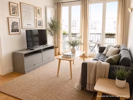 vente appartement 3 pièces 56.26 m² à paris 16ème (75016)  608 000 €