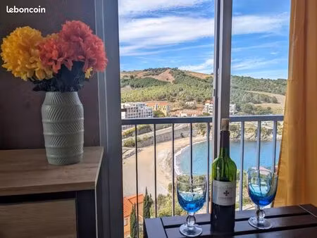 t2 vue mer près de collioure