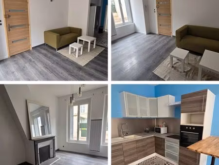 apt f2 meublé hyper centre dreux
