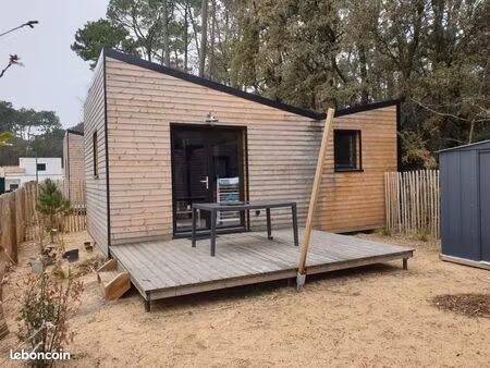 maison en bois 30m² à 400m de la mer
