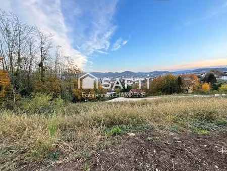 vente terrain à batir 600 m² à lons-le-saunier (39000)  78 000 €
