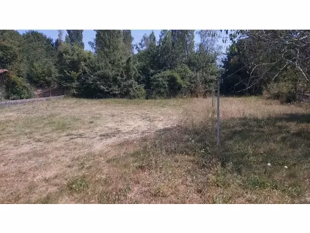 vente terrain à batir 1154 m² à magnac-sur-touvre (16600)  58 000 €