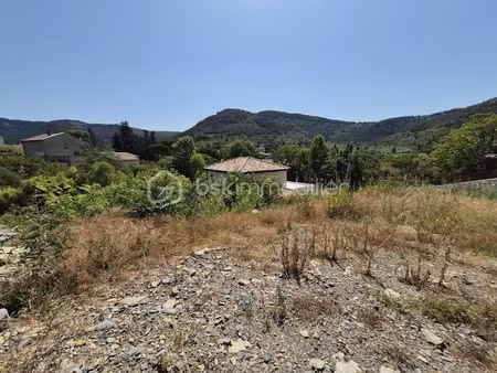 vente terrain 1027 m² à vesseaux (07200)  55 500 €