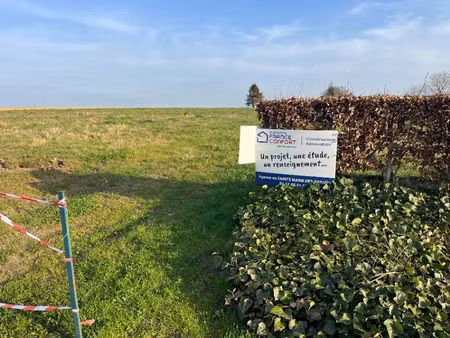 vente terrain 1001 m² à sauchay (76630)  68 500 €