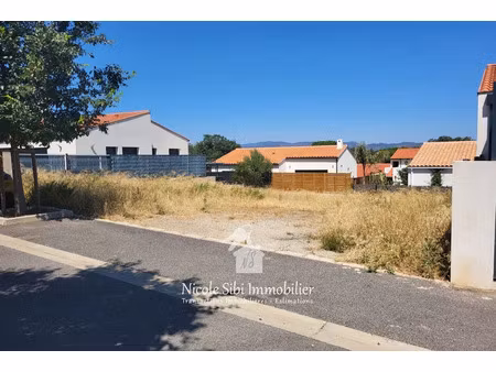 vente terrain 280 m² à corbère-les-cabanes (66130)  75 000 €