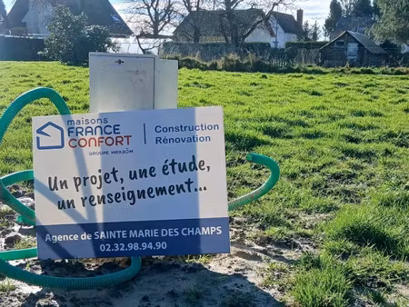 vente terrain 900 m² à saint-paër (76480)  80 000 €