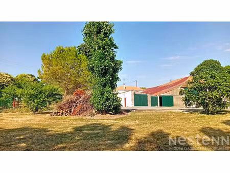 maison de 100 m²au calme à vendre avec des dépendances à chénac saint-seurin d'uzetà 30 mn