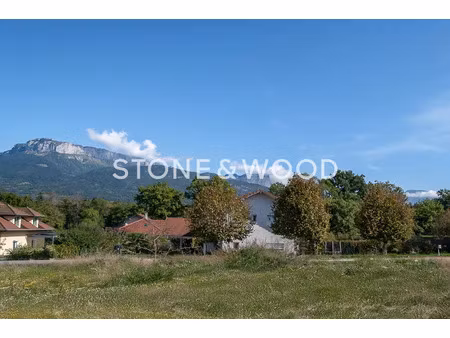 vente terrain 783 m² à annecy-le-vieux (74940)  724 500 €
