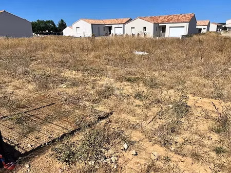 vente terrain 339 m² à saint-vincent-sur-jard (85520)  91 800 €