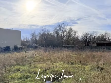 vente terrain 366 m² à plaisance-du-touch (31830)  118 000 €
