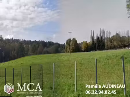 vente terrain 1900 m² à roaillan (33210)  85 000 €