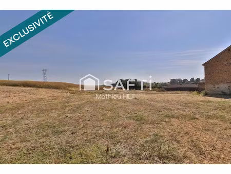 vente terrain à batir 800 m² à anderny (54560)  89 000 €