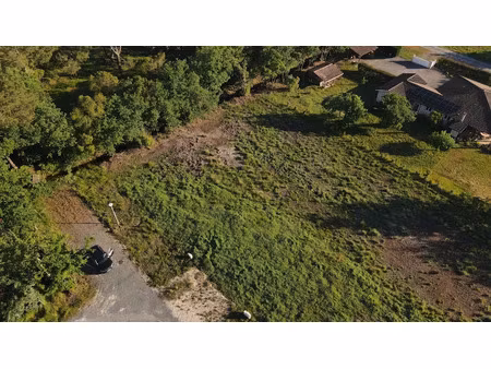 vente terrain 675 m² à le porge (33680)  180 000 €
